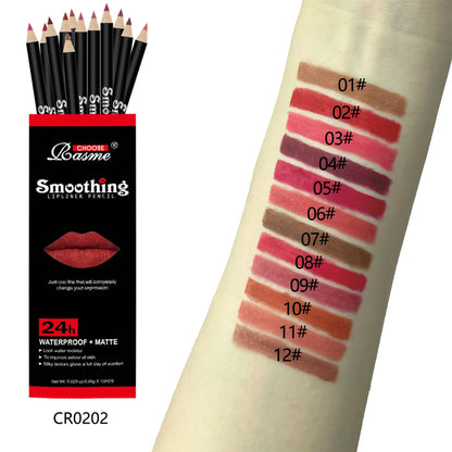 EJVS™  12 Colours Professional Lip Liner