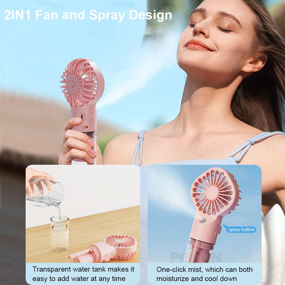 EJVS™ Rechargeable Mini Humidifier Fan