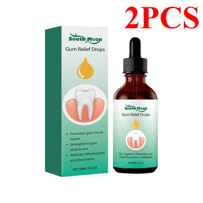 EJVS™  Gum Repair Drops Relieve Receding Gingival Gum - Oral Periodontal Hygiene