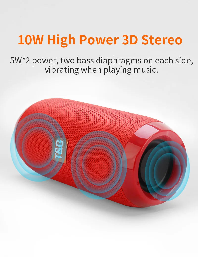 EJVS™  Wireless Bluetooth Speaker - FM Radio Subwoofer