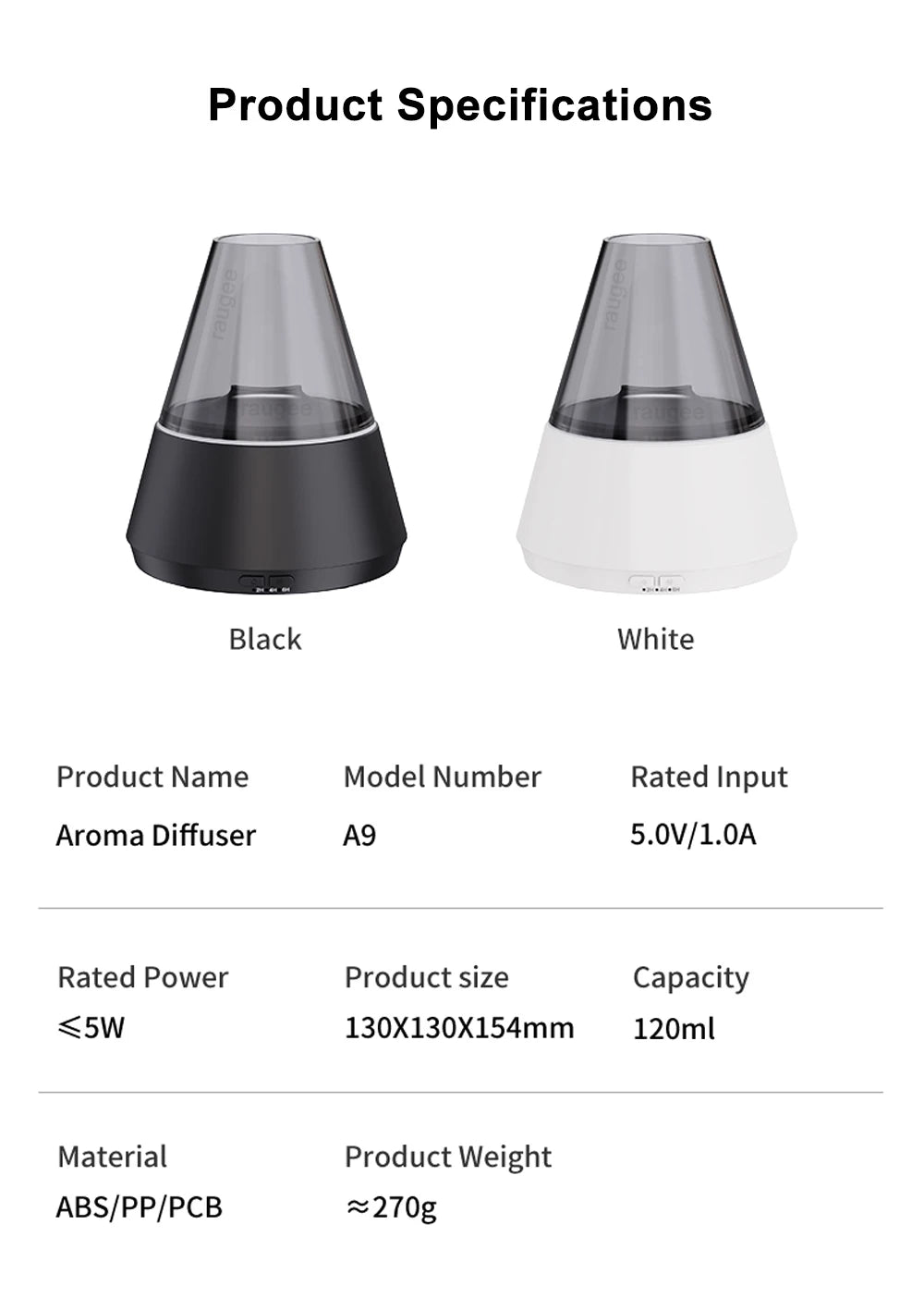 EJVS™ Flame Essential Oil Diffuser Aromatherapy Humidifier