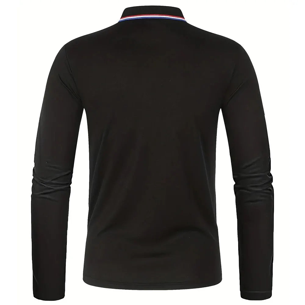 EJVS™ Long Sleeved Polo T-Shirt