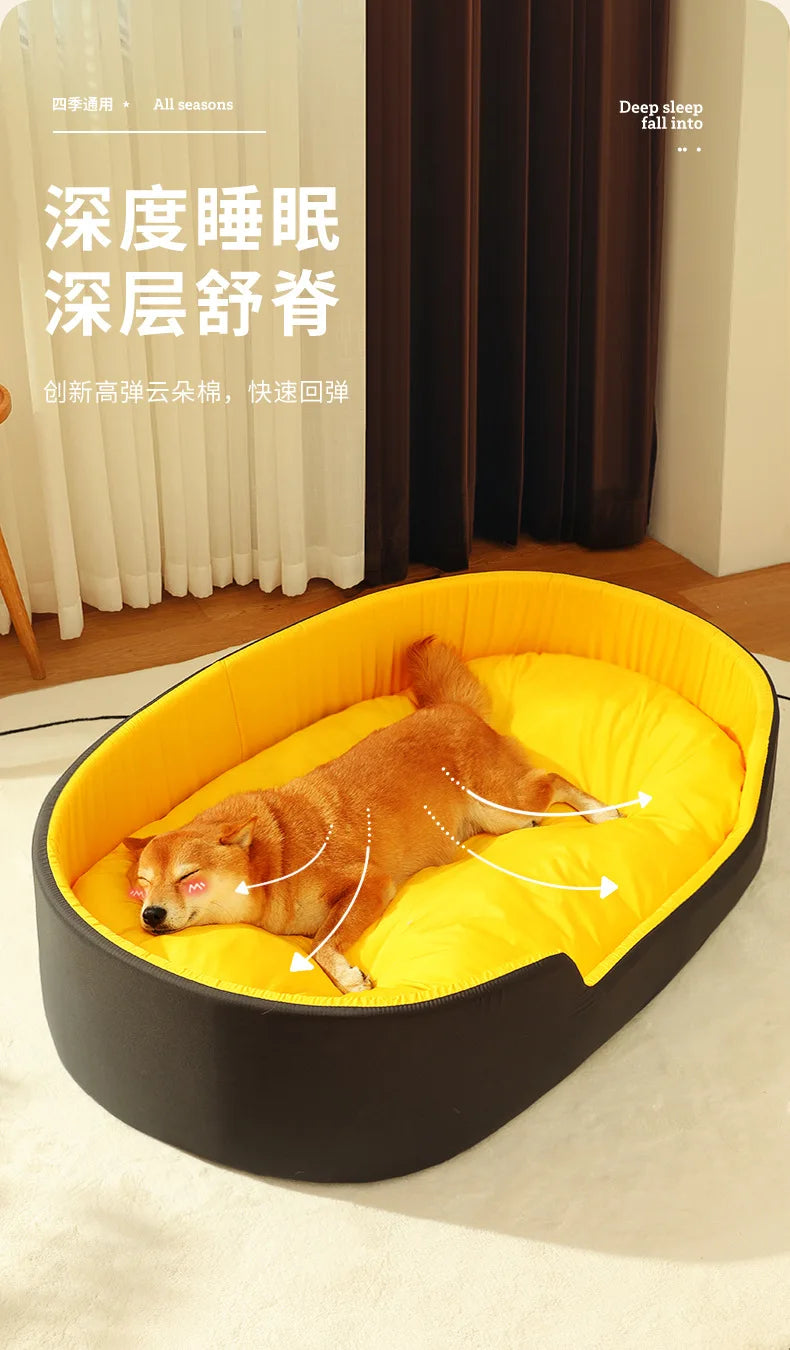 EJVS™  Big Dog Bed Bed's Dog Beds for Large Dogs Accessories Pet Items Pets Medium Cushion Mat Supplies Products Home Garden