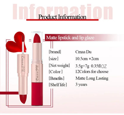 EJVS™ 3 Color Gloss Waterproof Lipstick