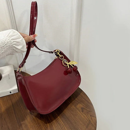 EJVS™  Women's PU Leather Handbag Shoulder Underarm Bag