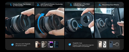 EJVS™  Magnetic Suction Phone Holder
