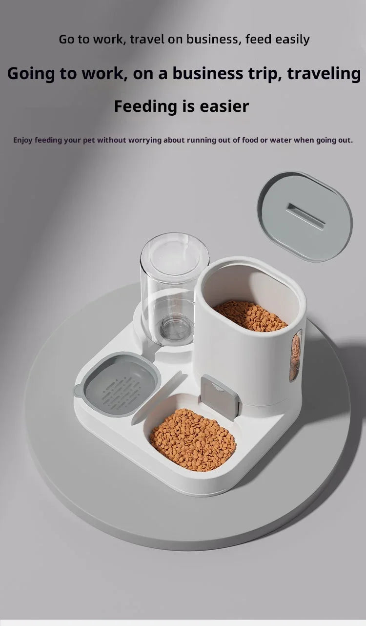 EJVS™  2-in-1 Automatic Pet Feeder & Waterer