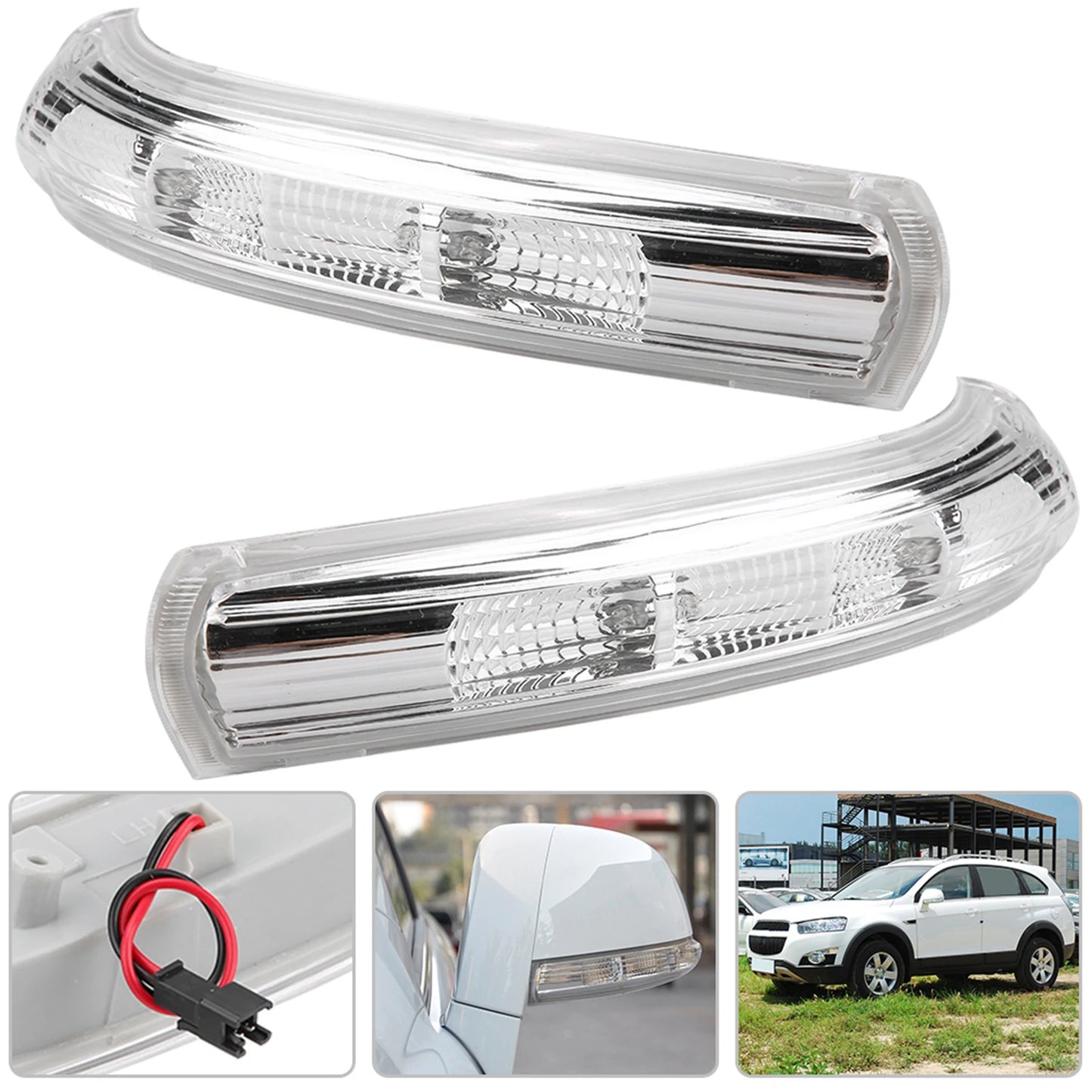 Left/Right Side Car Rearview Mirror Turn Signal Light Lamp for Chevrolet Captiva 2007 2008 2009 2010 2011 2012 2013 2014 -2016