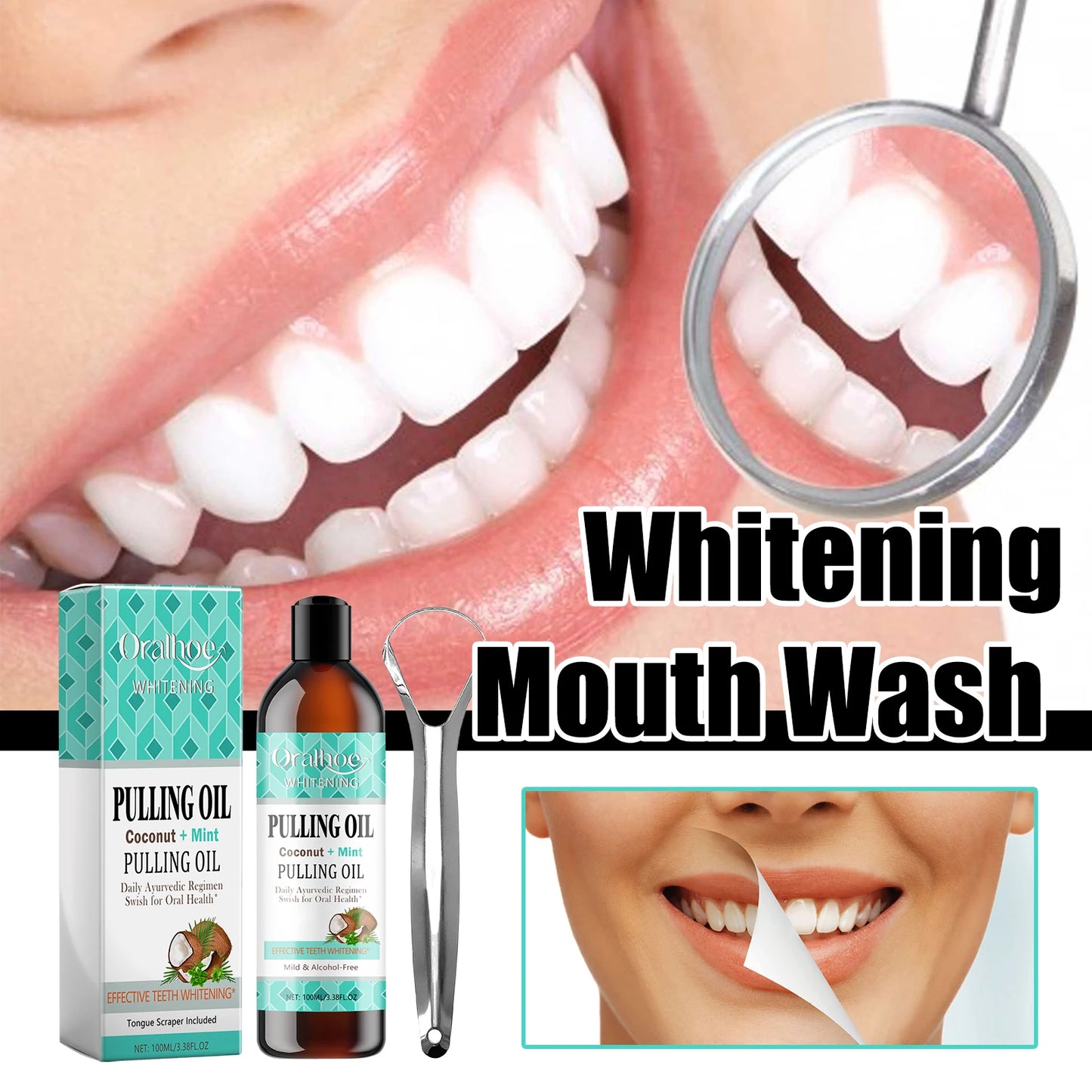 EJVS™  Gum Repair Drops Relieve Receding Gingival Gum - Oral Periodontal Hygiene