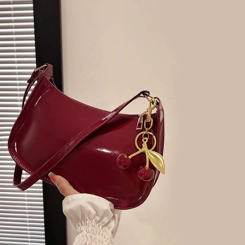 EJVS™  Women's PU Leather Handbag Shoulder Underarm Bag