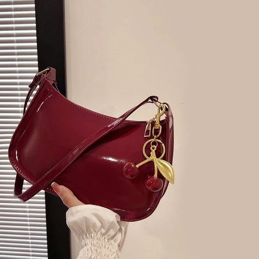 EJVS™  Women's PU Leather Handbag Shoulder Underarm Bag