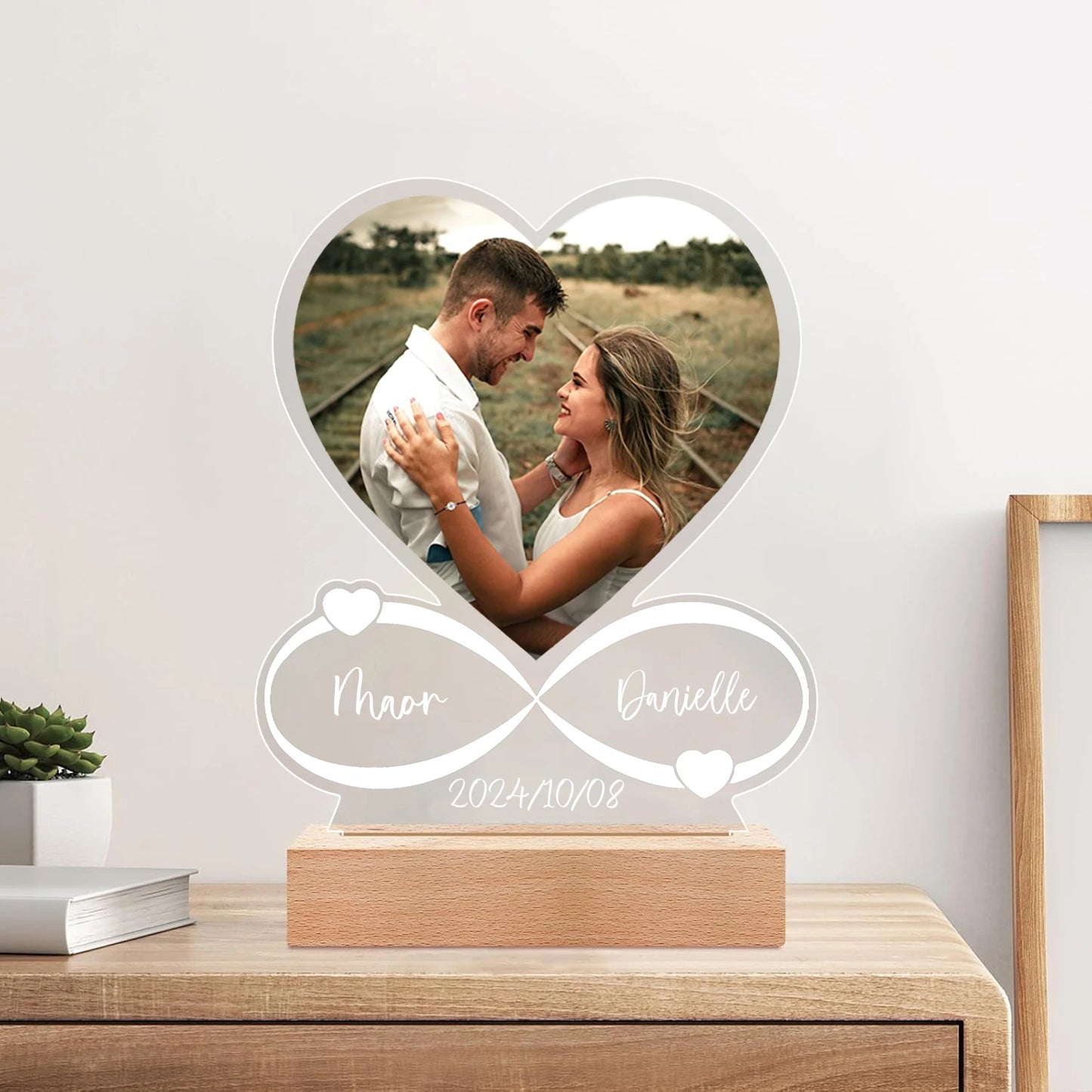 EJVS™  Personalized Love Plaque For Couples