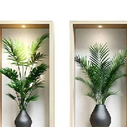 EJVS™ Green Plant Wall Stickers