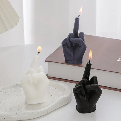 EJVS™  Middle Finger Scented Decorative Candle