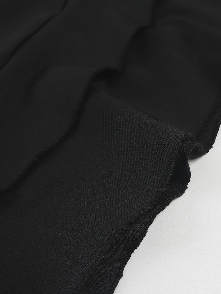 EJVS™  Short Skirt Two-Piece Polyester Suit