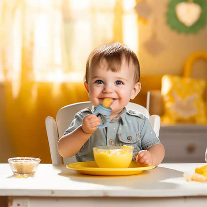 EJVS™ Silicone Baby Food Feeder Breastmilk Popsicle