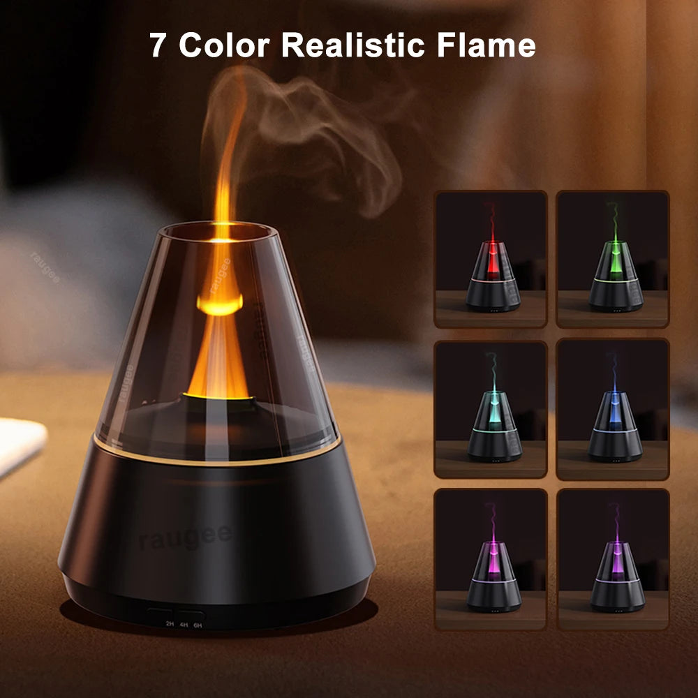 EJVS™ Flame Essential Oil Diffuser Aromatherapy Humidifier