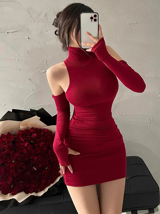 EJVS™ Sleeveless Elastic Party Tank Dress