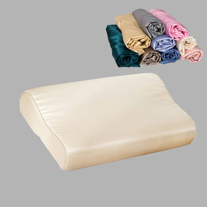 EJVS™  Luxury Satin Pillowcase - Memory Foam