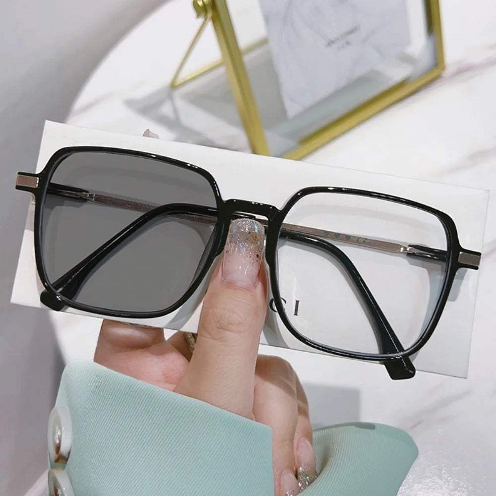 EJVS™  Photochromic Anti Radiation Glasses Metal Eyeglass For Women & Men