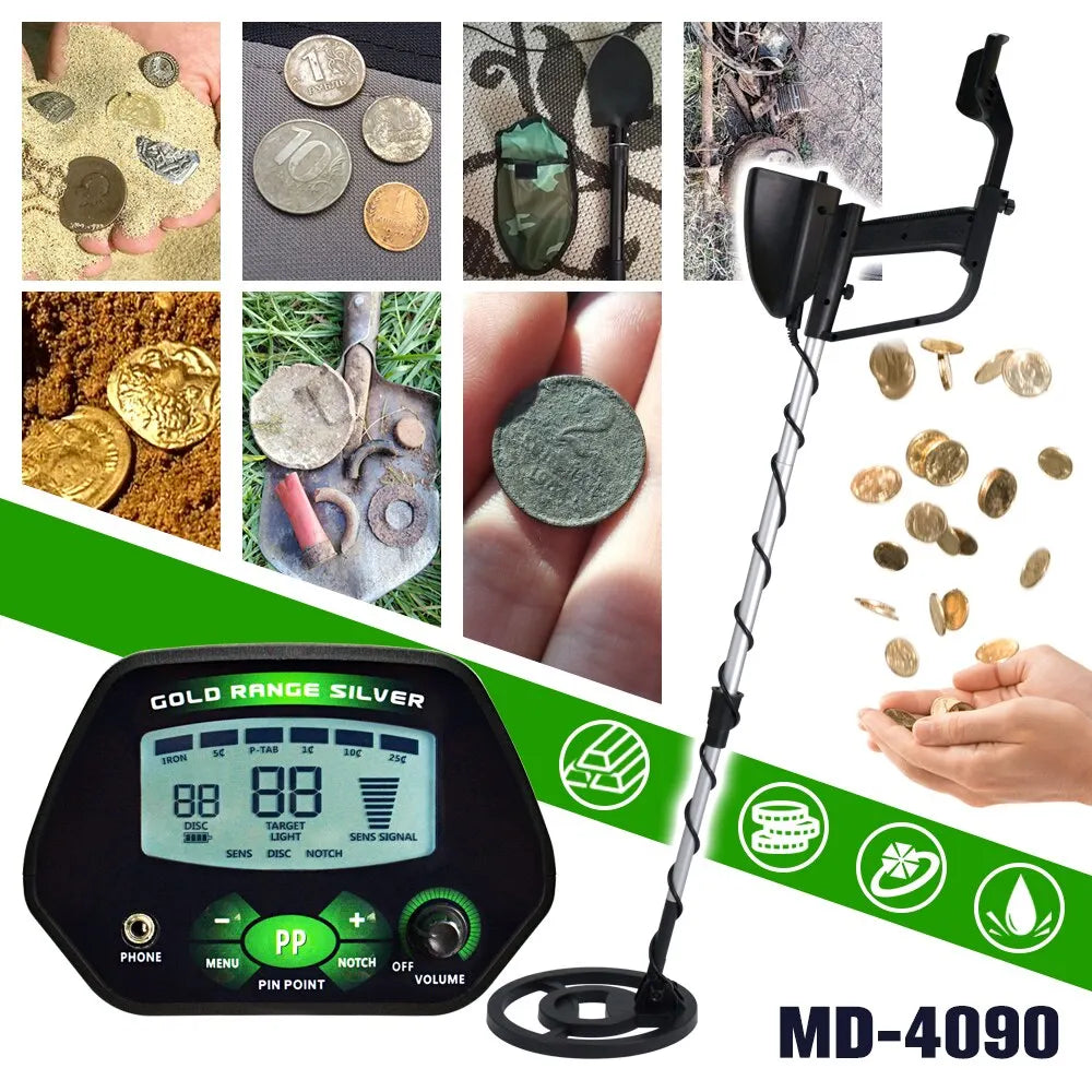 EJVS™  MD-4090 Professional Metal Finder