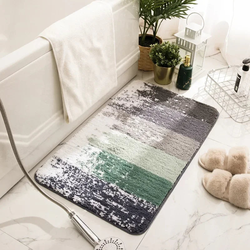 EJVS™ Bath Mat Anti Slip Absorbent Bathroom Carpet Strong Water Absorptionion
