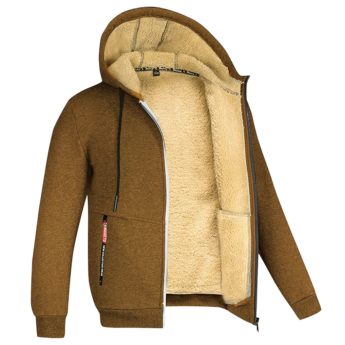EJVS™  Trendy Warm Zipper Lamb Wool Jacket