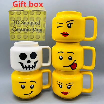 EJVS™ Cute Cartoon 250ml Ceramic Mug