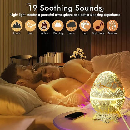 EJVS™ Galaxy & Dinosaur Egg Star Projector