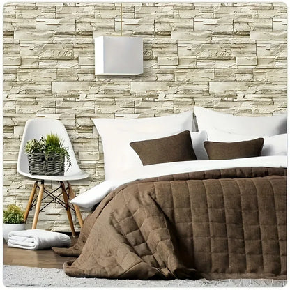 EJVS™ 3D Faux Brick Peel & Stick Wallpaper