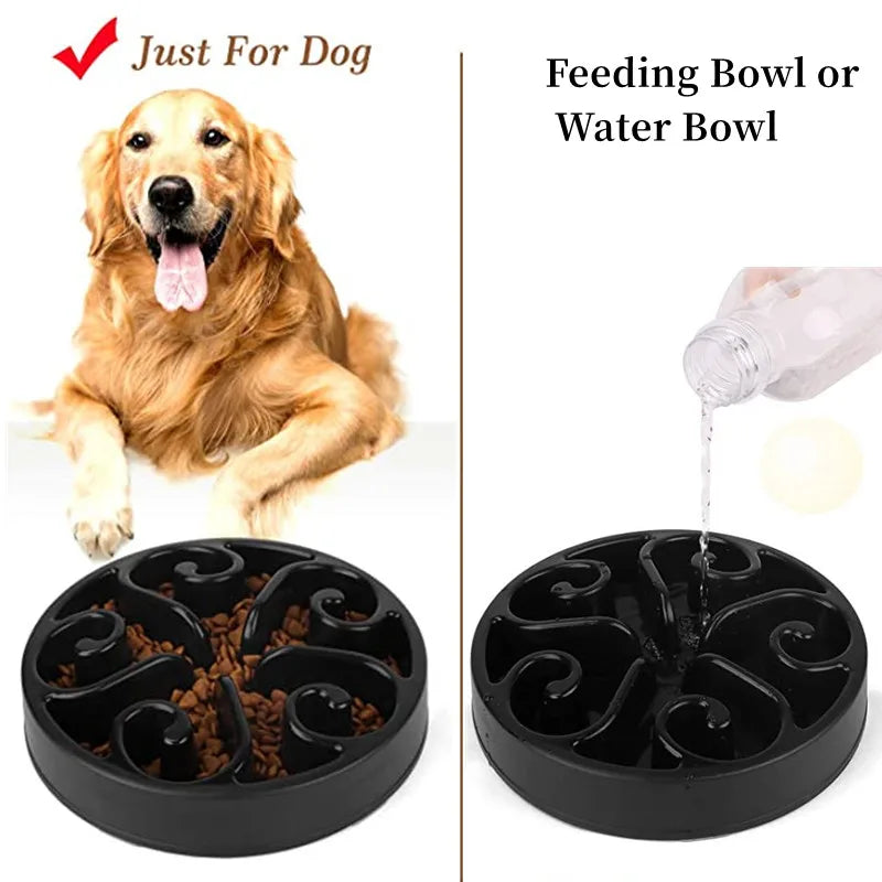 EJVS™  Pet Dog Slow Feeder Bowl - Anti-Gulping