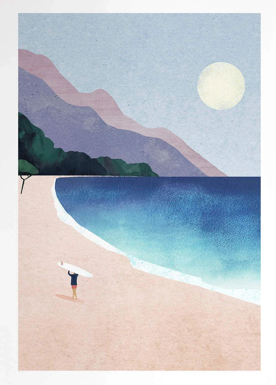 EJVS™ Summer Beach Canvas Wall Art