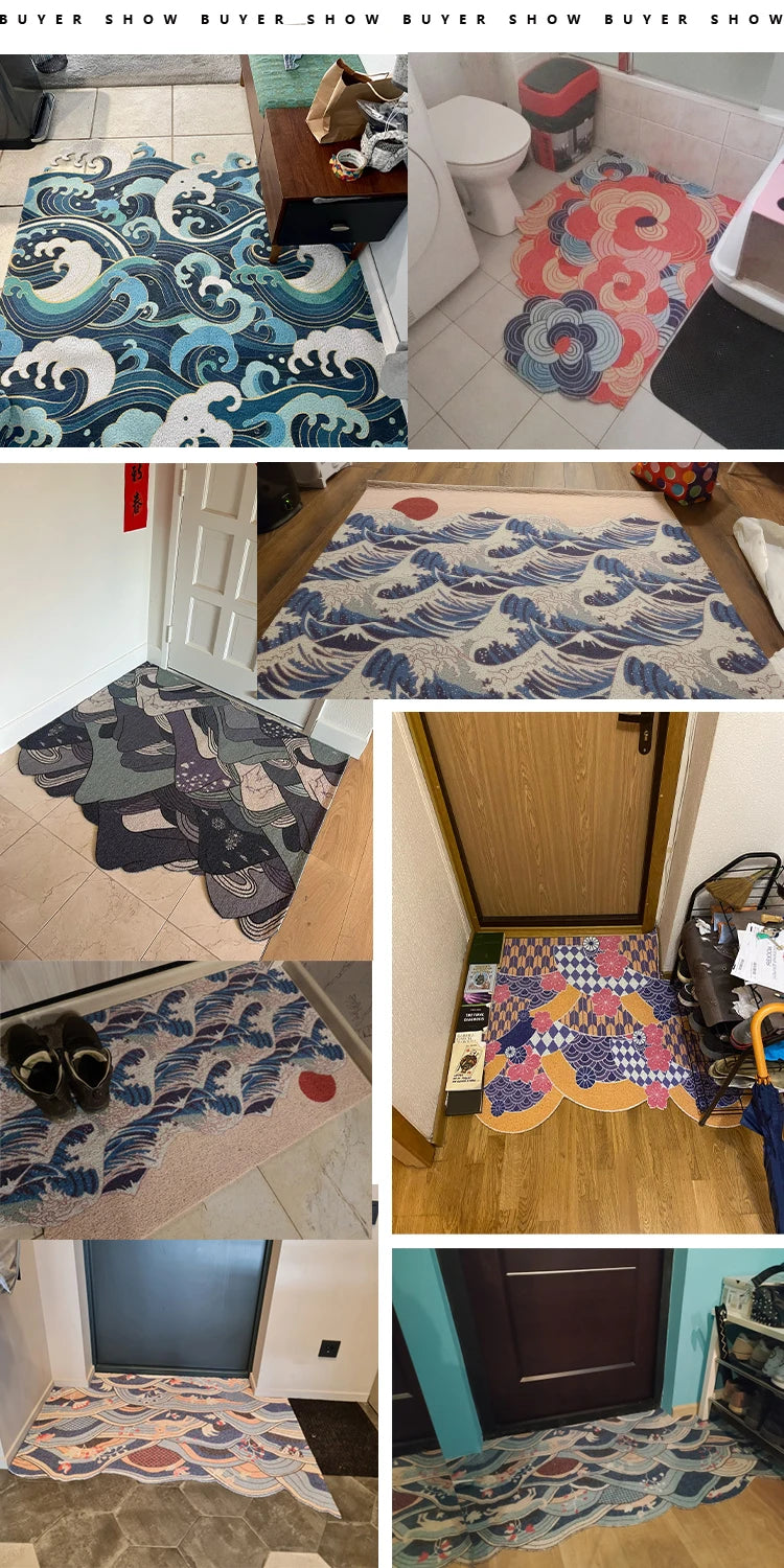 EJVS™ Wave Pattern Rubber Doormat