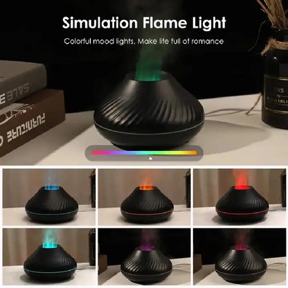 EJVS™ Flame Aroma Diffuser 7-Color LED