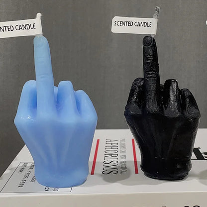 EJVS™  Middle Finger Scented Decorative Candle