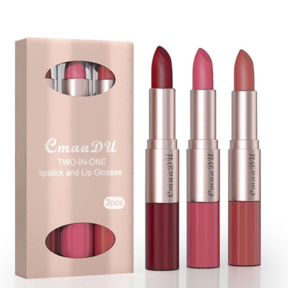 EJVS™ 3 Color Gloss Waterproof Lipstick