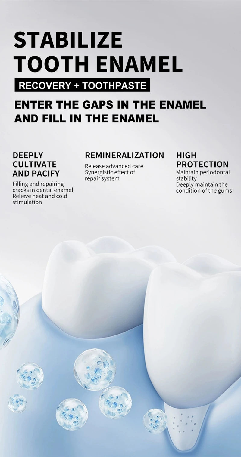 EJVS™  7.5% Hydroxyapatite Probiotic Teeth Whitening Toothpaste Enamel Oral Cavity Repair