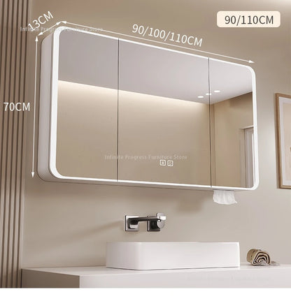 EJVS™ Arc Smart Bathroom Mirror Cabinet