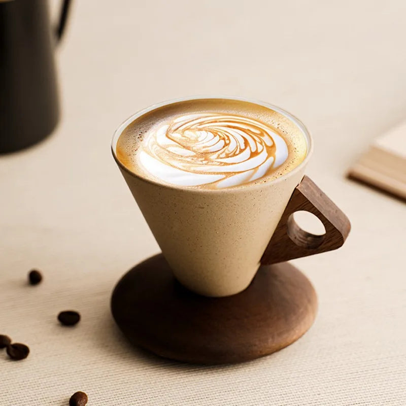 EJVS™ Exquisite Ceramic Latte Cup