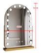 EJVS™ Arched LED Makeup Mirror – 10x Magnification
