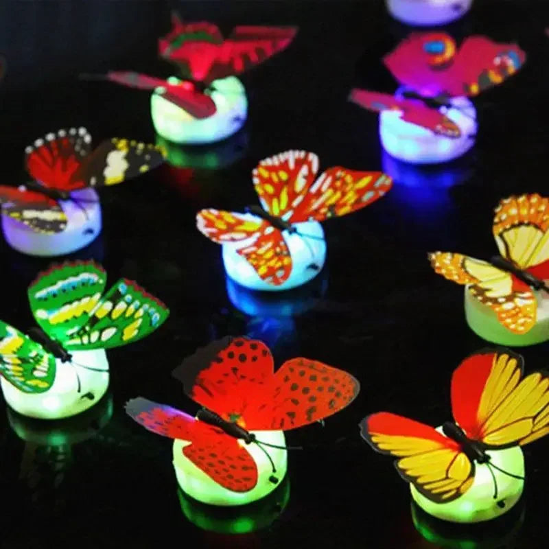 EJVS™ 3D Butterfly Night Light Wall Stickers