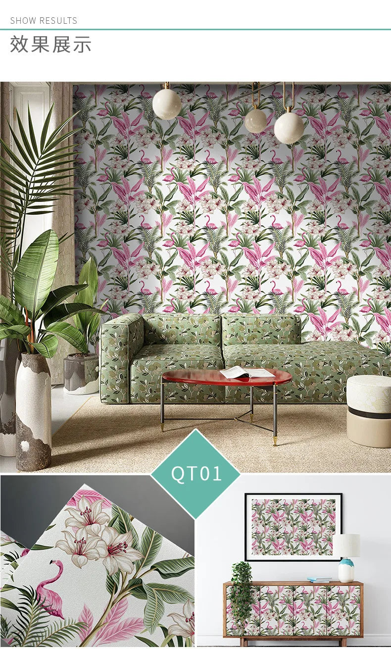 EJVS™ Peel & Stick Botanical Wall Mural