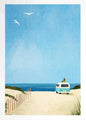 EJVS™ Summer Beach Canvas Wall Art