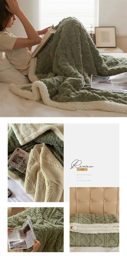 EJVS™ Super Soft Cozy Throw Blanket