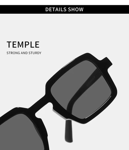EJVS™  Vintage Square Sunglasses For Women Men Rectangle Sun Glasses Female Oval Eyewear Sunglasses for Male Female Eyeglasses