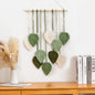 EJVS™ Leaf Macrame Wall Hanging Boho Woven
