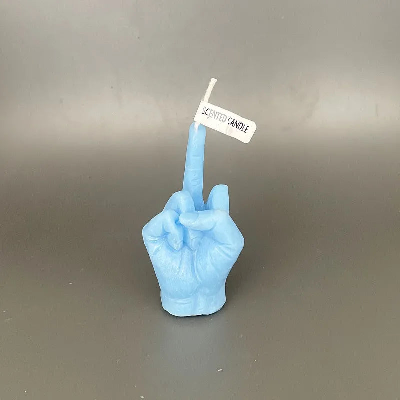 EJVS™  Middle Finger Scented Decorative Candle