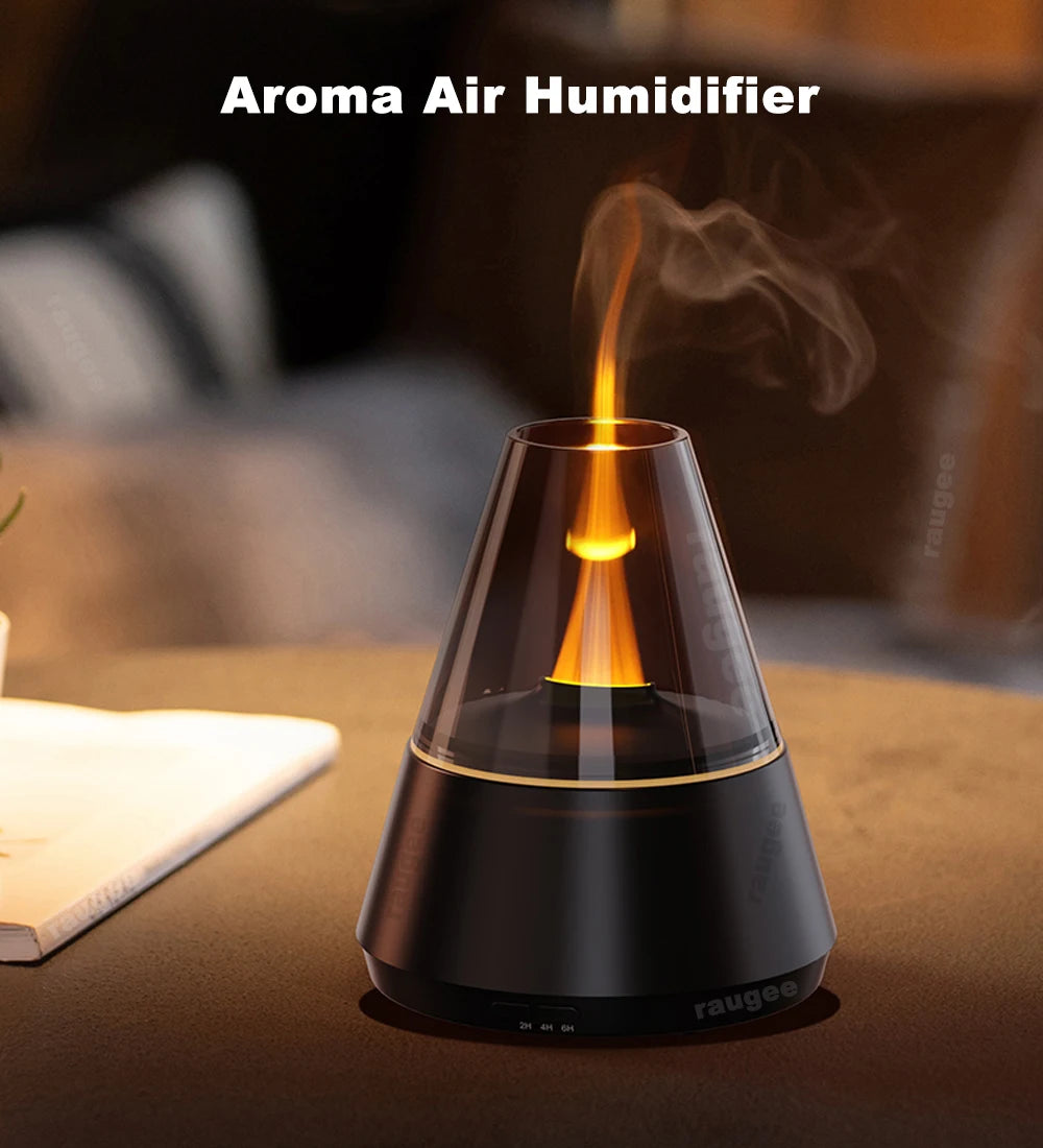 EJVS™ Flame Essential Oil Diffuser Aromatherapy Humidifier