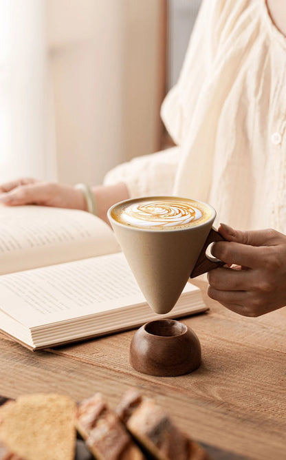 EJVS™ Exquisite Ceramic Latte Cup