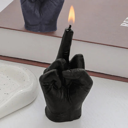 EJVS™  Middle Finger Scented Decorative Candle